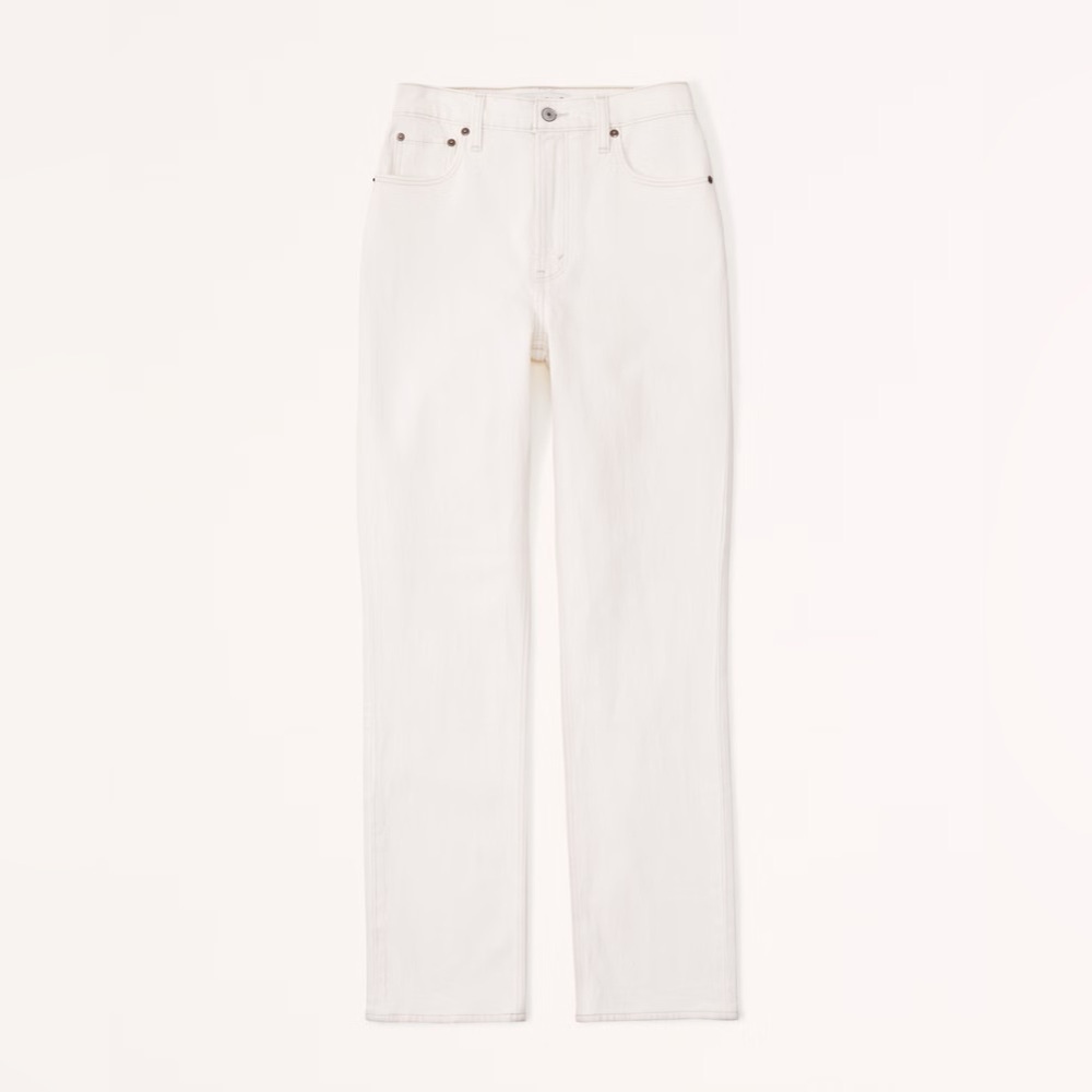 Abercrombie Curve Love Ultra High Rise 90s Straight Jean